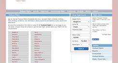 Desktop Screenshot of domesticflightsthailand.com
